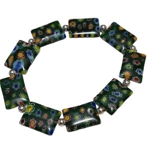 5" Strechy Glaas Bracelet L7